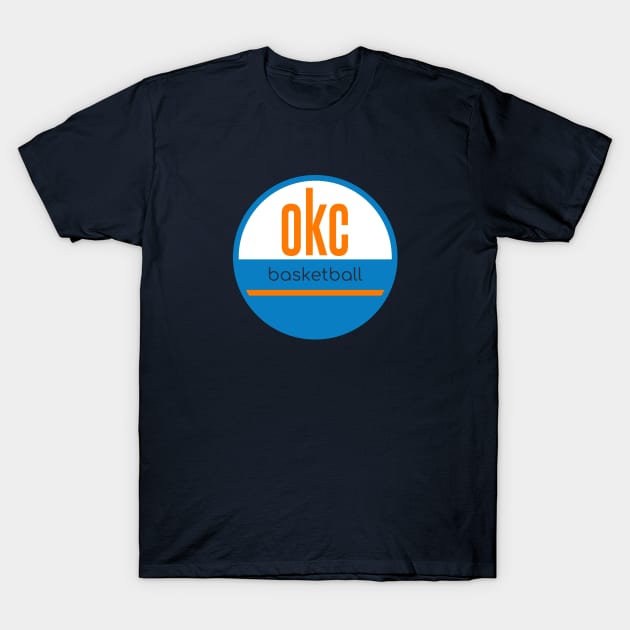 okc basketball T-Shirt by BVHstudio